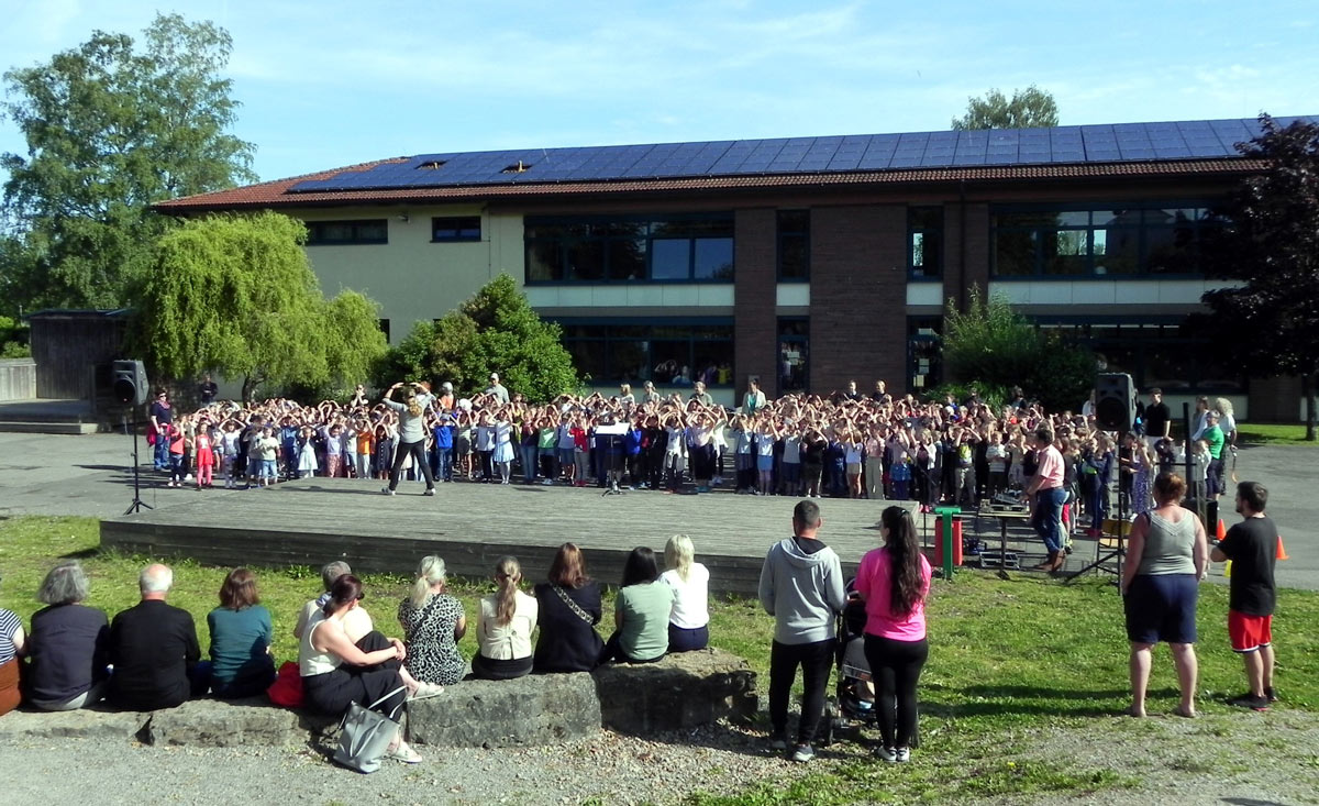 Projekt „Singpause“ an der Grundschule Walldürn am 18.06.2024