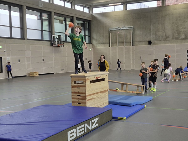 Handball-Tag der Grundschule